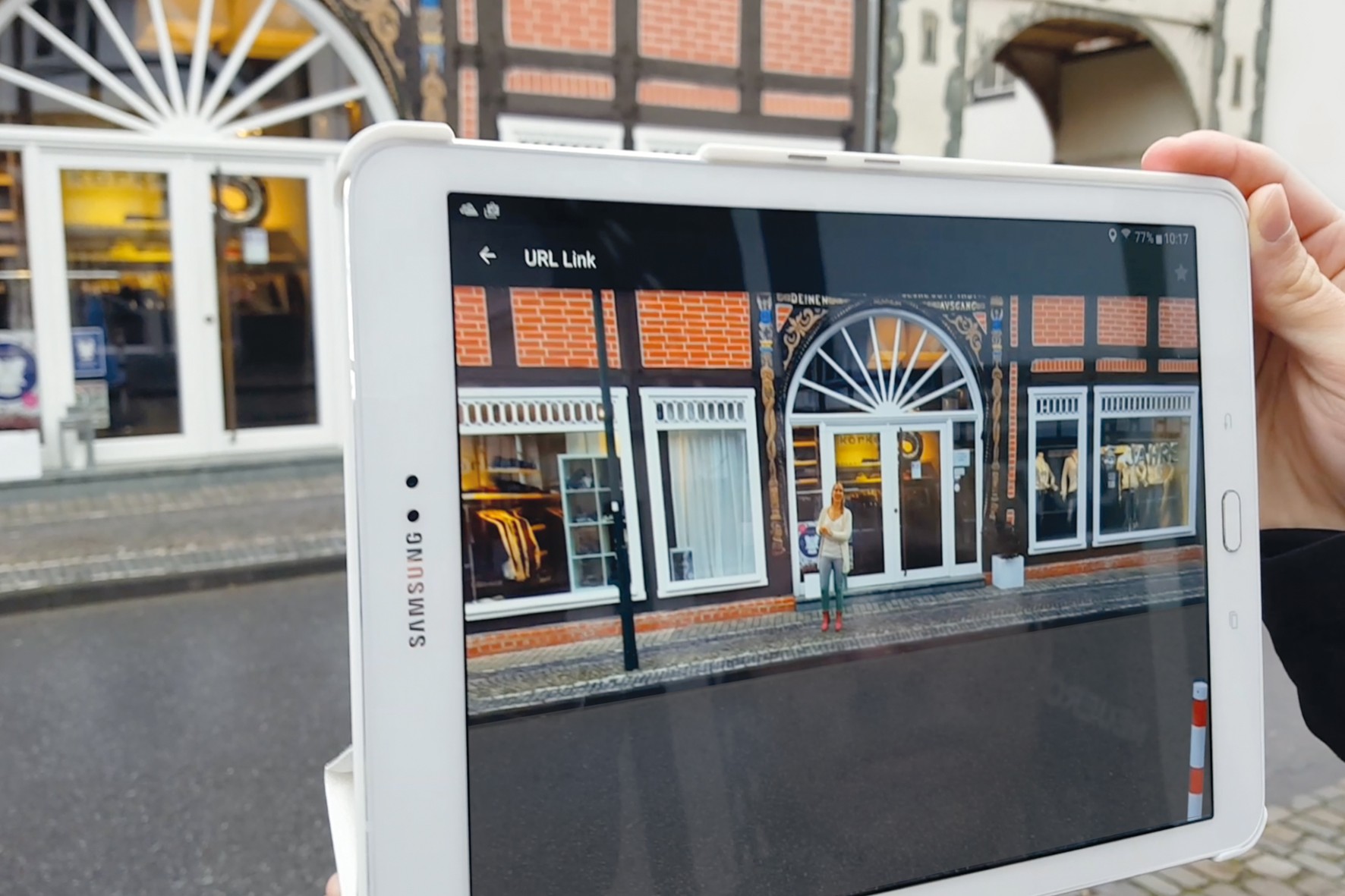 „Augmented Reality“ erweitert bestehende Stadtrundführungen